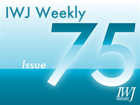 【IWJウィークリー75号】[発行]（PDF版を発行しました） | IWJ Independent Web Journal