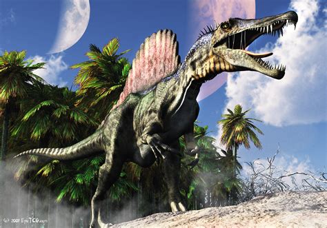 恐龙战争：棘背龙霸王龙迎战恐龙王，究竟谁才是王者