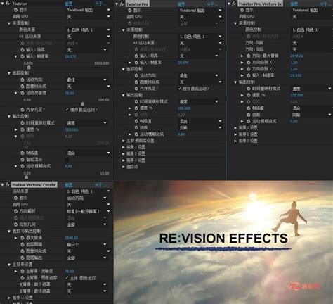 AE/PR插件-超级慢动作视频变速补帧特效插件 Twixtor Pro 7.5.2 Win汉化中文版-后期自修室
