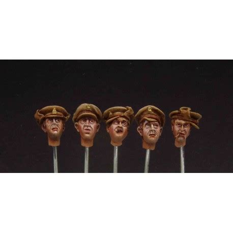 357012 WWI heads with caps
