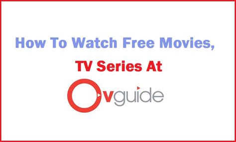 Ovguide.com: OVGuide | Online Video Guide