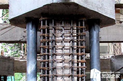 柱包钢加固案例 - 案例展示 - 成都洲程建筑加固工程有限公司