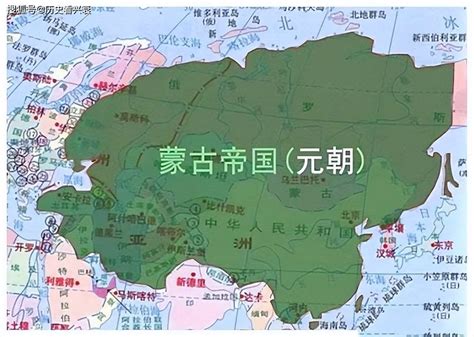 成吉思汗时期的国土面积到底是多少？_地区_汗国_包括