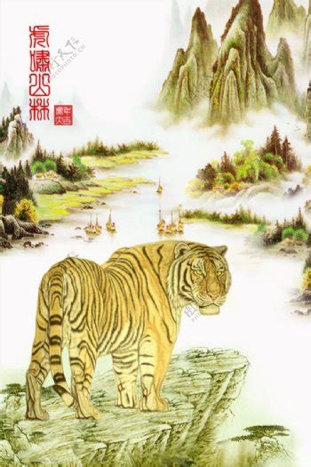 猛虎下山图片素材-编号12877919-图行天下