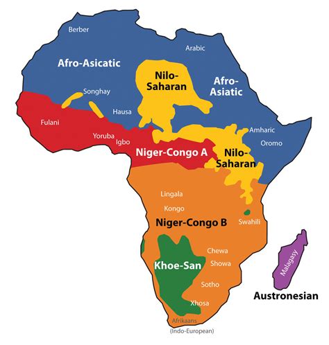 Cities In Africa Map Maps Of African Continent Countries Capitals ...