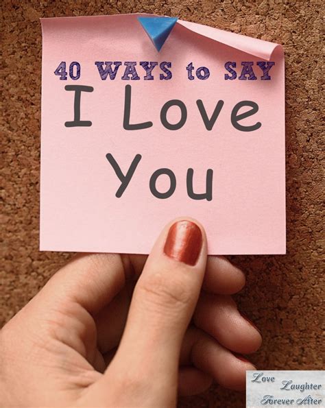 Different Ways to Say I Love You - English Grammar Here