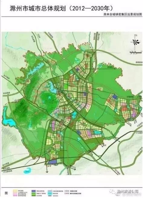 滁州城南规划详图,滁州规划调整图,滁州20至2030规划图_大山谷图库