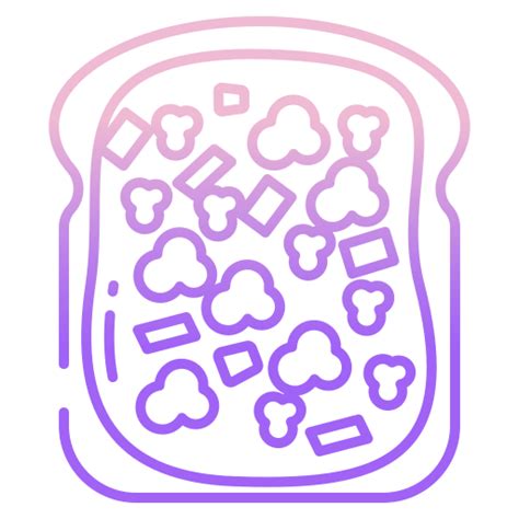Toast Icongeek26 Outline Gradient icon