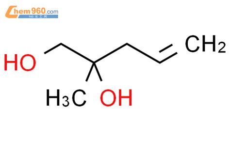 35951-99-6,4-Pentene-1,2-diol, 2-methyl-化学式、结构式、分子式、mol – 960化工网