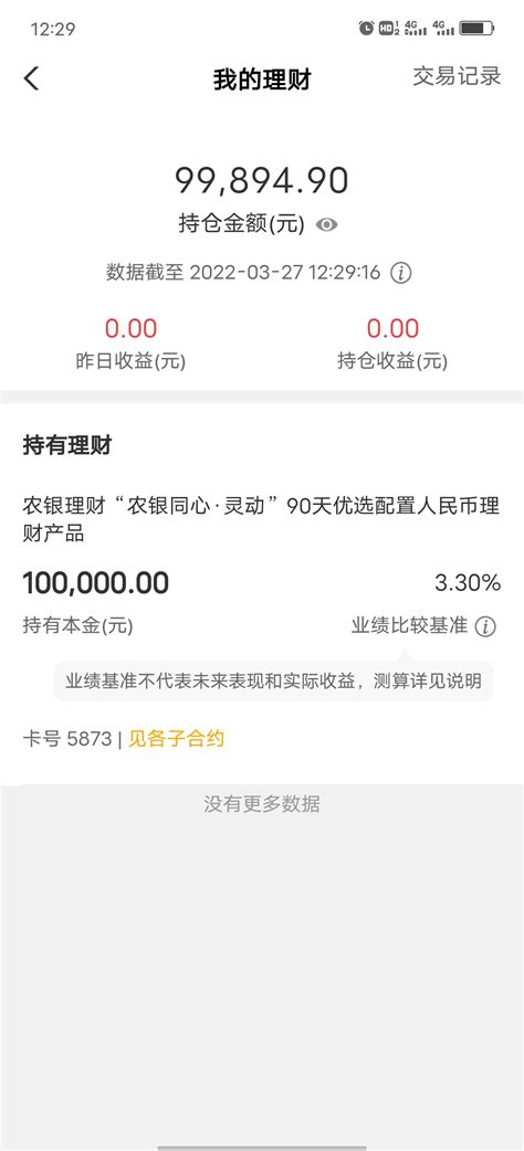 我的工行理财亏3个点了 - 集思录