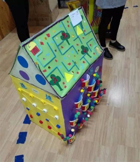 手工纸箱小汽车做法 幼儿园自制纸箱汽车制作💛巧艺网