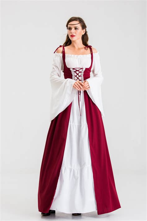 万圣节希腊女神宫廷公主女王服装 复古欧式皇式话剧舞台剧演出服-阿里巴巴
