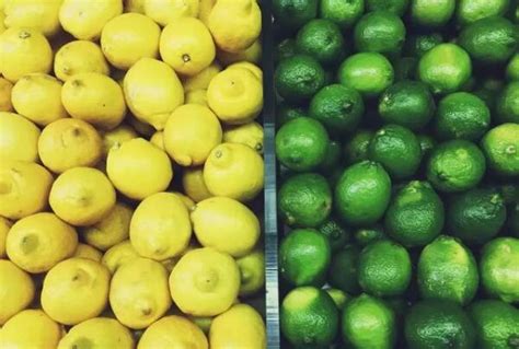 青柠檬和黄柠檬的区别，附区别方法 - 农敢网