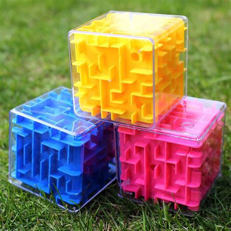 3D立体魔方迷宫玩具3-7岁儿童益智闯关迷宫魔方地摊热卖玩具 智力-阿里巴巴