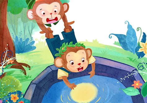 小猴子骗桃子 - 儿童小故事 - 故事365