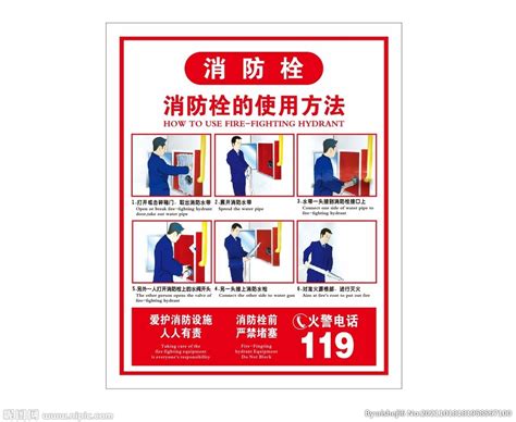 消防栓使用方法设计图__海报设计_广告设计_设计图库_昵图网nipic.com