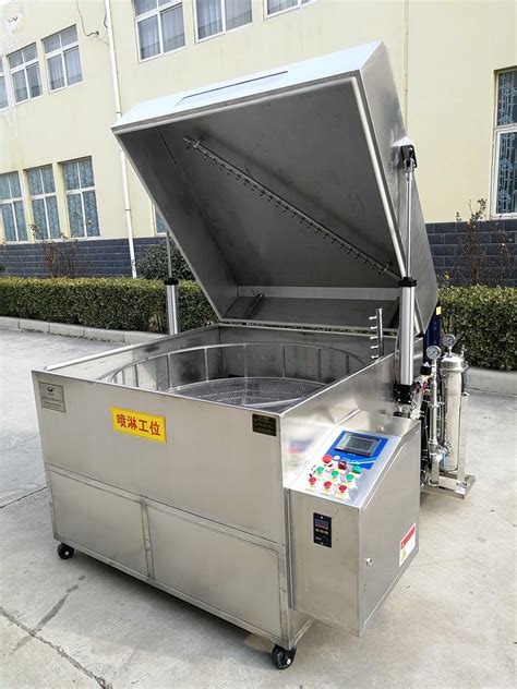汽车零部件高压喷淋清洗机-广州精井机械设备公司