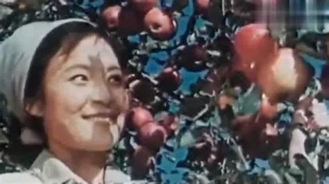 朝鲜影片《摘苹果的时候》 上世纪70年代的彩色电影