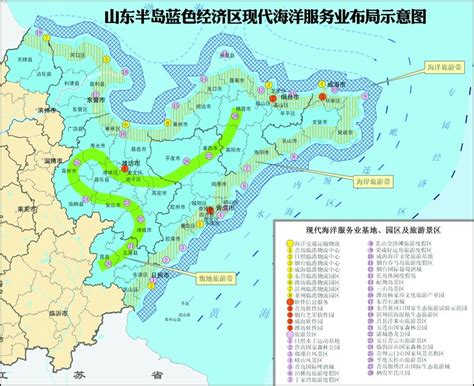 胶东半岛地图图片