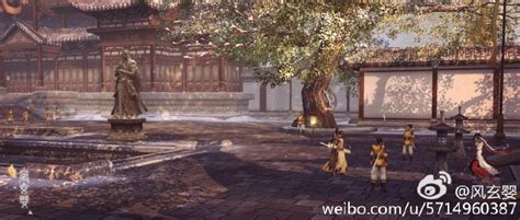 《剑网3》藏剑山庄风景向截图_新浪游戏_手机新浪网