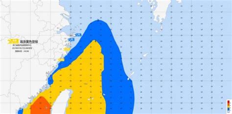 浙江海洋监测预报中心发布海浪黄色警报-中国网