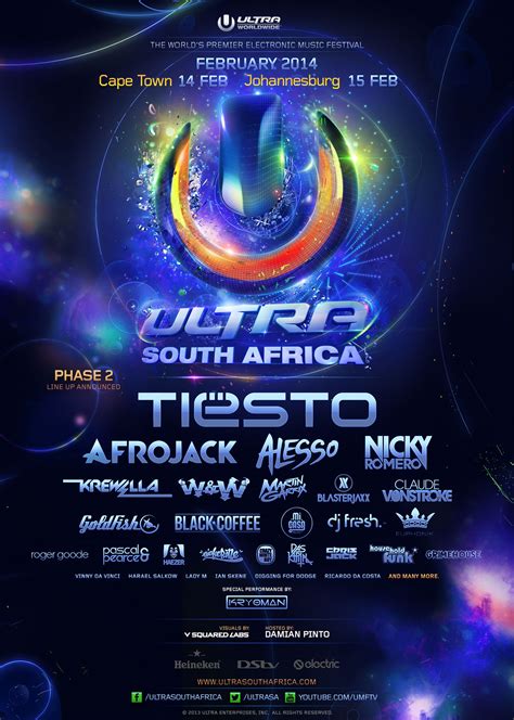 ULTRA South Africa Full Lineup 2019 - Mr. Cape Town