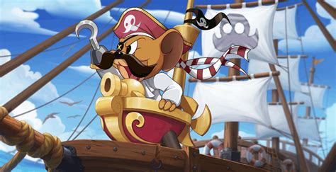 《猫和老鼠》新赛季 S皮海盗杰瑞·海洋领主登场_猫和老鼠手游_九游手机游戏