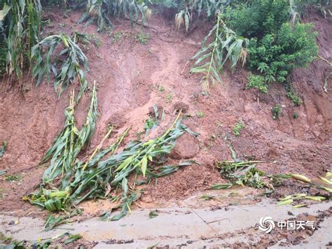 云南永善强降水导致山体滑坡 道路通行受阻-图片频道