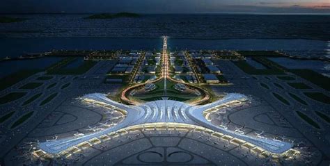 中国在建的最大海上机场
