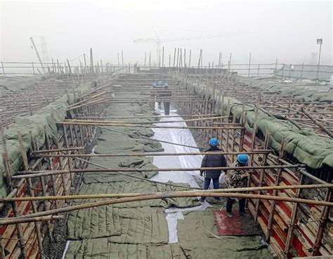 江苏省淮安市快速路项目迎宾大道第五联底板混凝土浇筑完成 - 砼牛网