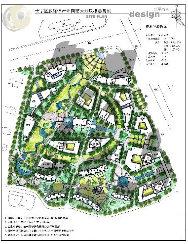 37万平方米长宁区产业园区规划设计cad图(含效果图，总平面图)_城市规划_土木在线