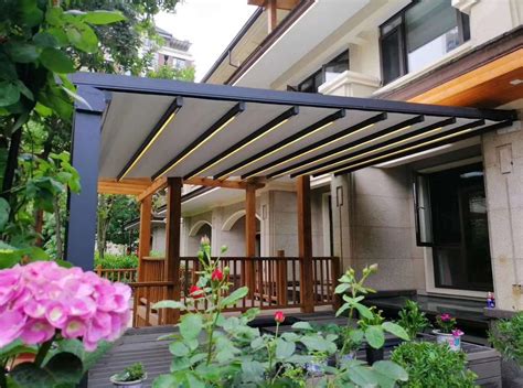 厂家直销户外铝合金阳台棚 耐用遮阳挡雨 pc露台棚 多种款式-阿里巴巴
