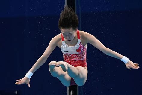 2023年跳水世界杯蒙特利尔站，女子10米台决赛全红婵获得冠军