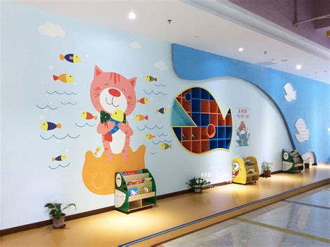 苗苗幼儿园墙绘 卡通可爱|其他|墙绘/立体画|石前 - 原创作品 - 站酷 (ZCOOL)