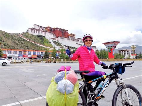 我校老师累计骑行8000多公里 完成“单车环中国”之行第四站-合肥职业技术学院