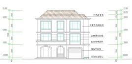 建筑立面图图片