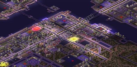 红色警戒2城市的清晨地图下载-尤里的复仇超大8人城市地图-红警家园