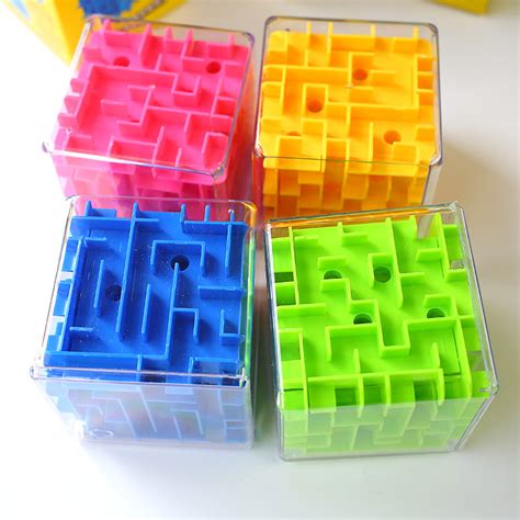3D立体魔方迷宫玩具3-7岁儿童益智闯关迷宫魔方地摊热卖玩具 智力-阿里巴巴