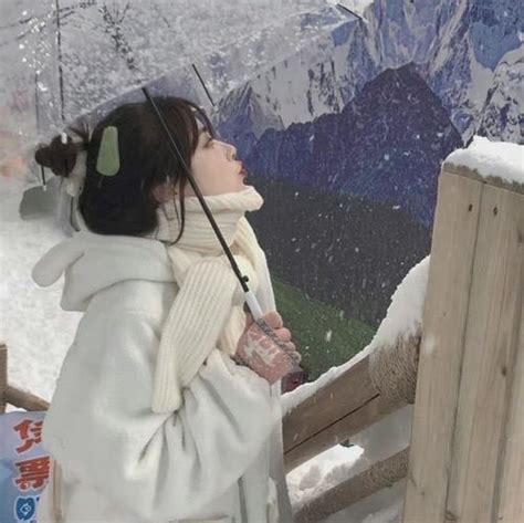 冬季女生头像 - 堆糖，美图壁纸兴趣社区