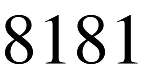 Numerologia: Il significato del numero 8181 | Sito Web Informativo