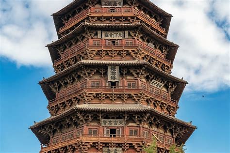 山西应县木塔：中国现存最高最古老的木构建筑