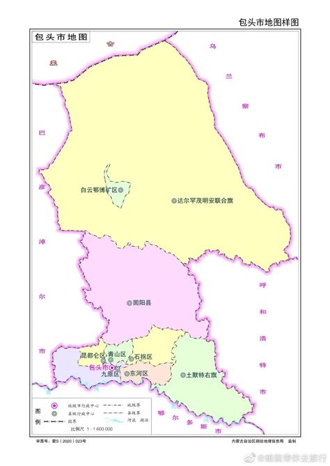 内蒙古行政区划图_素材中国sccnn.com