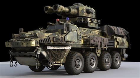 巨型装甲车-cg模型免费下载-CG99
