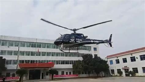 哈市交警部门“空地联动”首用直升机巡航