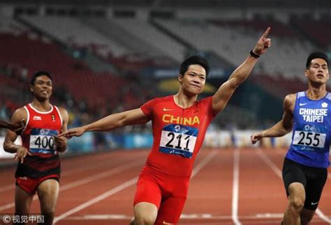 苏炳添9秒92破亚运纪录首夺百米金牌 中国男飞人8年后再登顶 ...