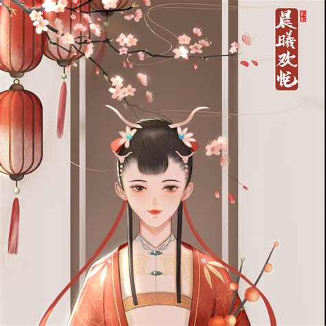 梅花拟人古风头像男女生
