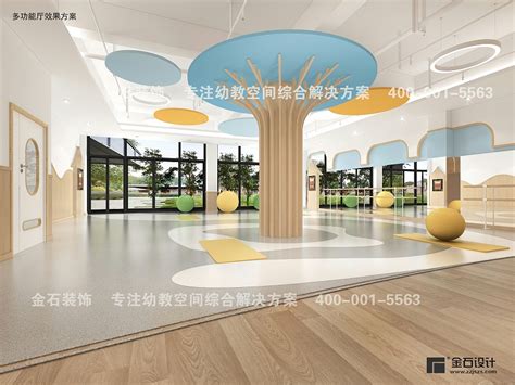 郑州学校多功能室建设-有趣味的幼儿园多功能室设计_