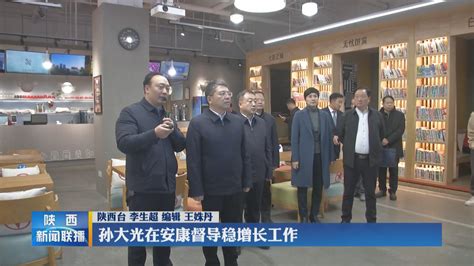 孙大光在安康督导稳增长工作 - 陕西网络广播电视台