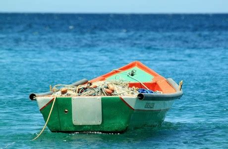 废弃的渔船小船高清图片-千叶网