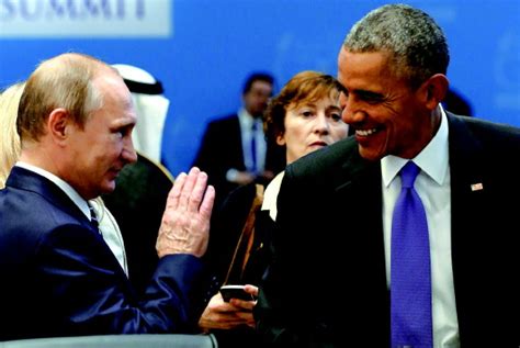奥巴马与普京在G20峰会期间“热聊”35分钟-尚一网-新闻